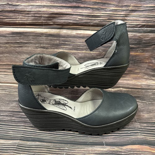 Fly london blue wedge - blue,
