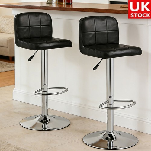 Bar stools chrome height - bar, 2x