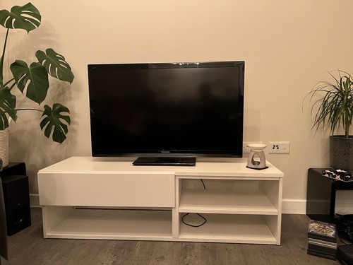 White sideboard stand - sideboard/tv,