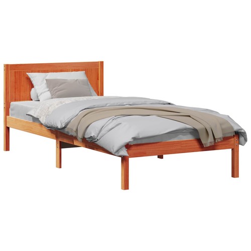 Bed frame solid pine wood - solid,
