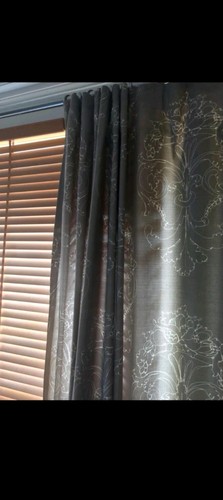 Next lined pencil pleat floral - lined,