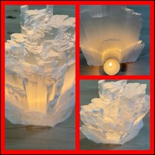 Selenite Crystal-Shaped