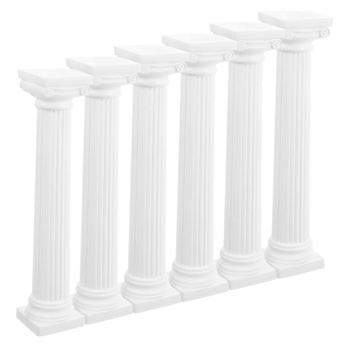 6pcs roman column model mini - 6pcs,