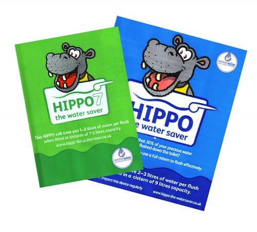 Hippo toilet water saver - hippo,