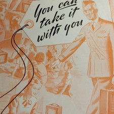 WW2 Ekco Radio Advert