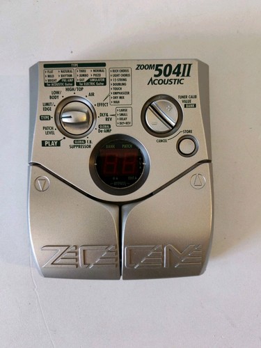 Zoom 504ii acoustic - zoom,