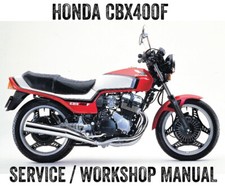 1981-1986 Honda CBX400F CBX 400F Repair Workshop Service Manual PDF File
