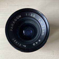 Paragon 35mm f3.5 M42 Screw Mount Pre-set Lens 