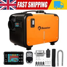 8KW 12V 24V Diesel Heater LCD Monitor Remote ALL IN ONE Night Heater SUV Truck