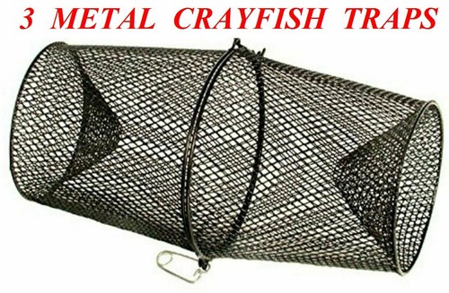 Metal crayfish traps live - crayfish,