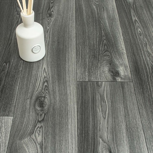 Dark grey plank effect - dark,