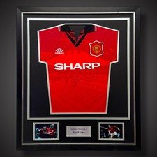 Deluxe Framed Roy Keane Manchester United Signed Shirt - With COA £330