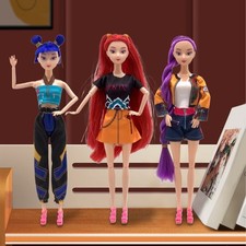 Cosplay Kpop Demon Hunters Dolls Moveable Joint Collectible Figure 3 Pieces