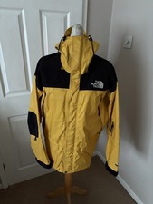 Men’s Vintage 90’s Black & Yellow The North Face Goretex Mountain Parka Jacket L