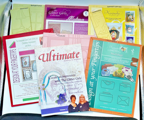 Glitter girls embossing boards - embossing,