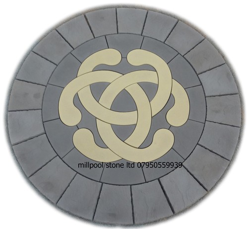 56m love knot charcoal grey - love,