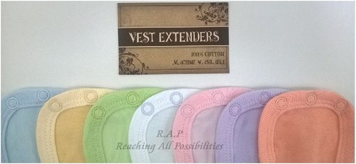 Pack vest extenders for - of,