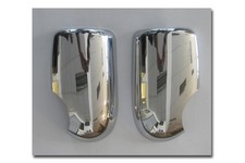 For Brand New Ford Transit MK7 Wing Mirror Chrome Trim Covers Pair 2006 2012
