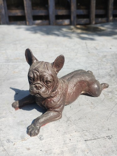 Vintage style bulldog french - vintage,