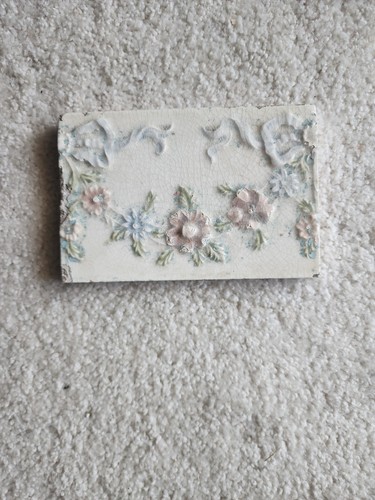 Vintage ceramic tile victorian - ceramic,