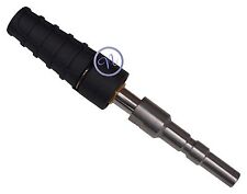 Pressure Washer Variable Jet Nozzle Short Lance With Quick Release Male Spiggot