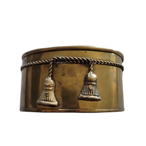Vintage brass plate - brass, epns