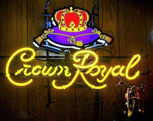 New crown royal logo neon - crown,