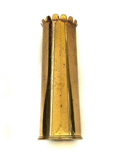 Ww1 trench art shell - trench,