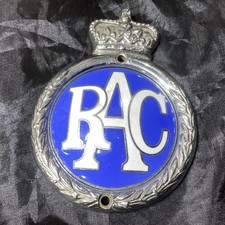 Vintage Car Badge RAC Type 3