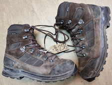 LOWA German Army SF Issue Brown Leather GoreTex Boots Size 9.5 UK #238