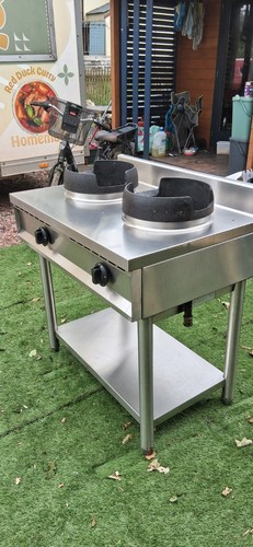 Commercial burner gas - commercial, 2-burner