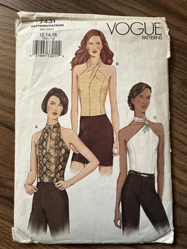 Vogue halter misses y2k - halter,