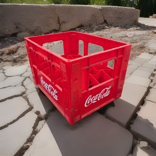 Coca cola bottle - 24, red