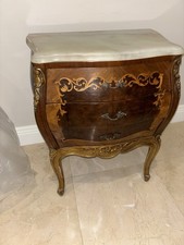 Louis xi bombe marble top
