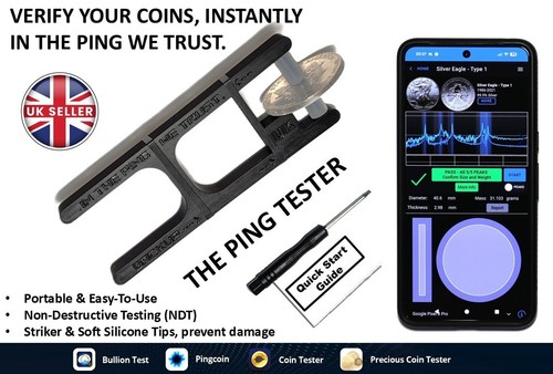 Gold silver coin pocket ping - gold,