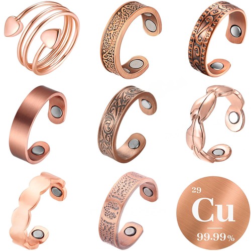 Pure copper rings thumb - copper,