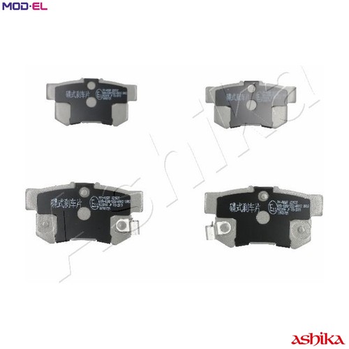 Brake pad set - pad,