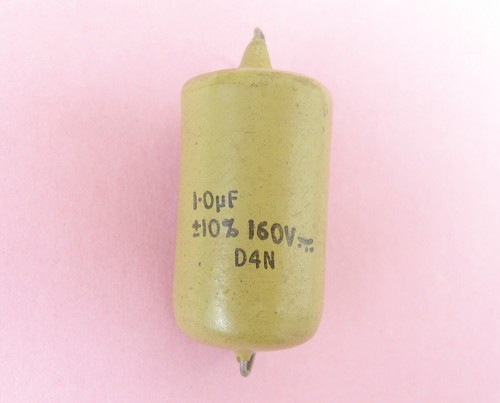 Vintage nos mullard mustard - vintage,
