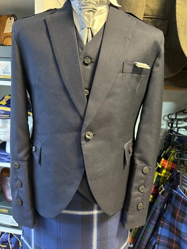 Scottish argyle kilt - jacket, &