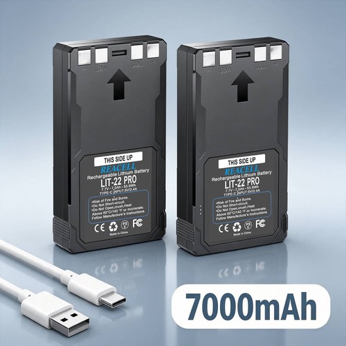 2pack 7000mah lit battery - lit-22,