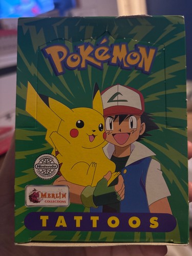 Topps merlin pokemon tattoos - topps,
