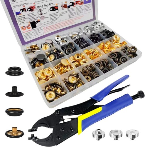 100 sets press studs snap - sets,