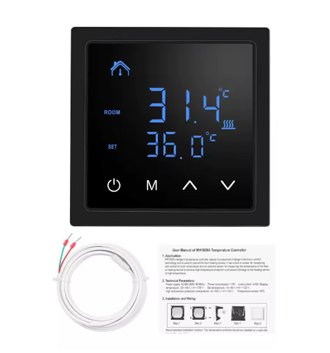 Floor heating thermostat 16a - floor,