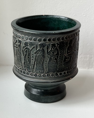 Vintage greek bronze glaze - vintage,