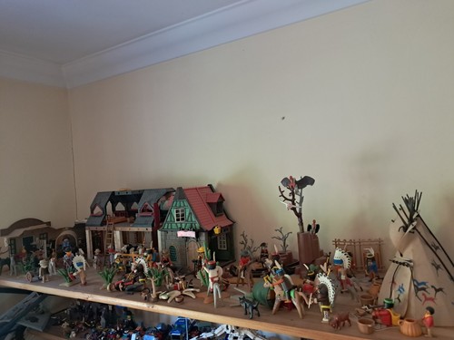 Large playmobil western - playmobil, /