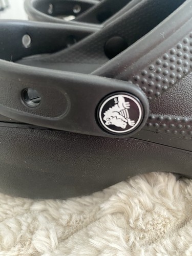 Women black wedge crocs - wedge,