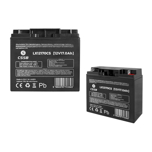 12v 17ah gel - 17ah,