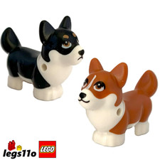 LEGO Corgi Dog NEW Minifigure 2.6cm - 110195 choose colour