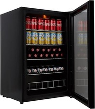 Cookology Under Counter Drinks Fridge 54cm Beer Cooler 159 Cans - Black CBC130BK
