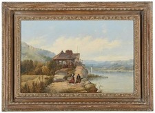 Fine Victorian Oil on Canvas -